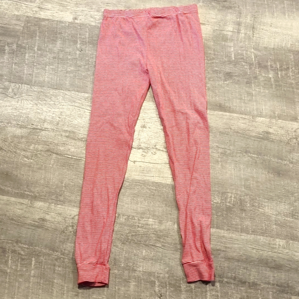 🆓️W/PURCHASE Kids Red and White Striped Leggings